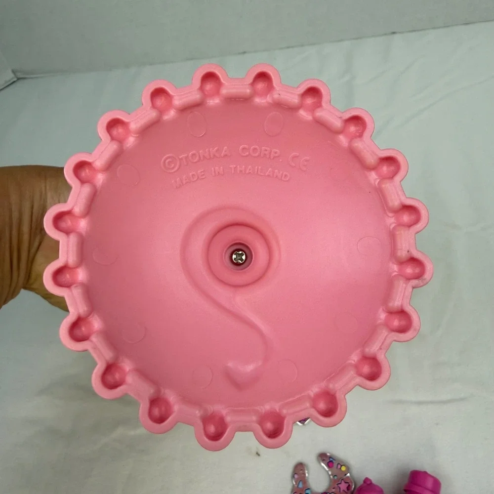 Vintage Tonka Cupcake Bakeshop Vanity Playset Sundae Shape Pink 90s Toy